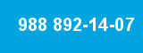 988 892-14-07